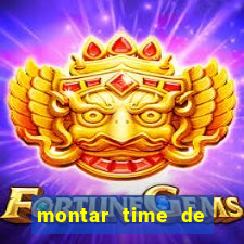 montar time de futebol online